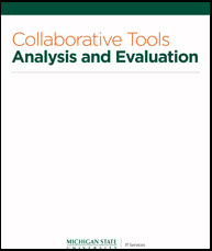 Cover image for Collaborative Tools Analysis and Evalaution report