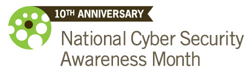 National Cyber Security Awareness Month logo