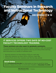 faculty seminars brochure cover fall 2013