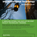 Image of the Faculty Seminar brochure cover.