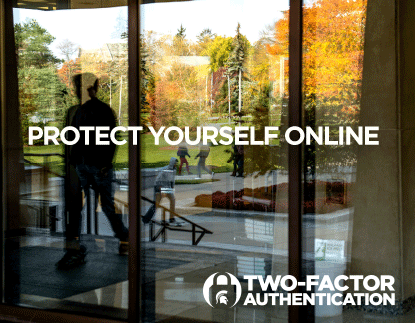 Graphic for two-factor authentication at MSU.