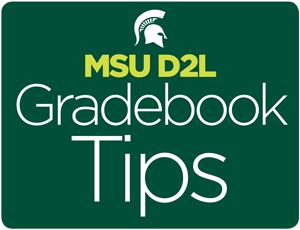Grade book Tips graphic