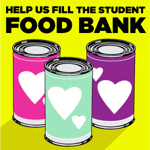 help us fill the student food bank