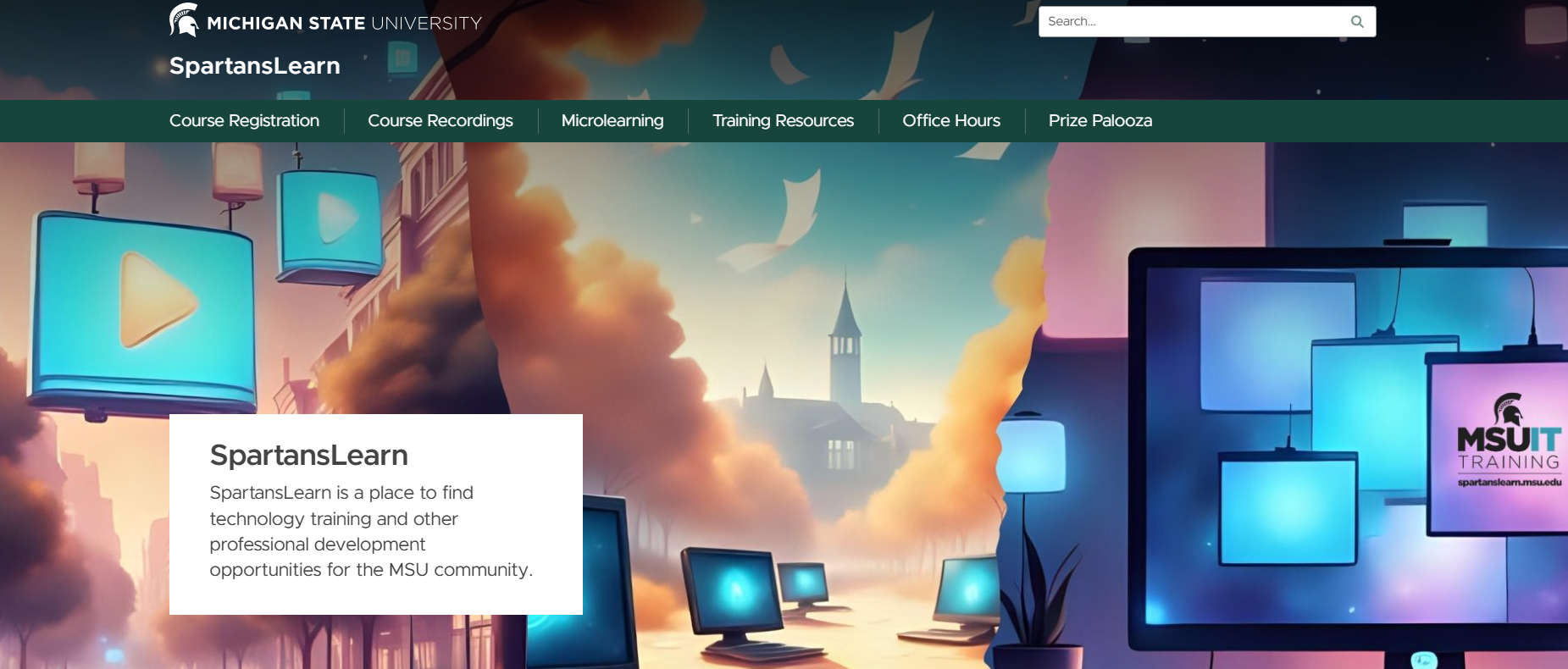SpartansLearn website